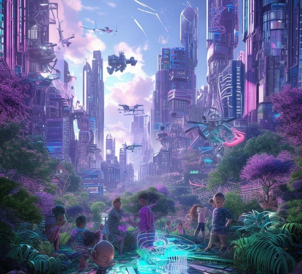 数字艺术，科技融合的纯真之境