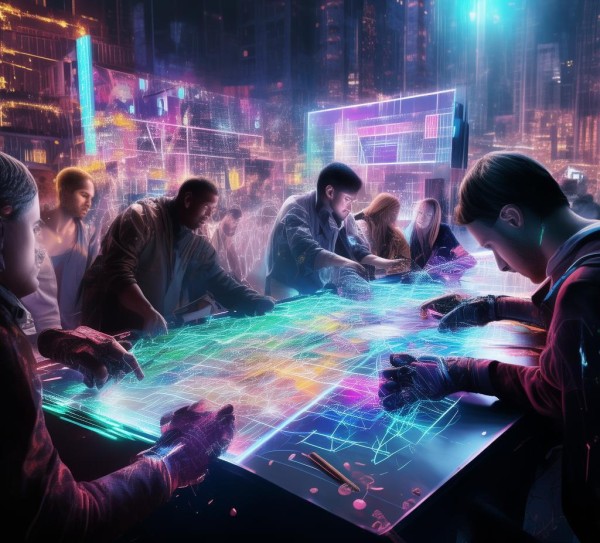 未来科技与创新，绘画的新篇章